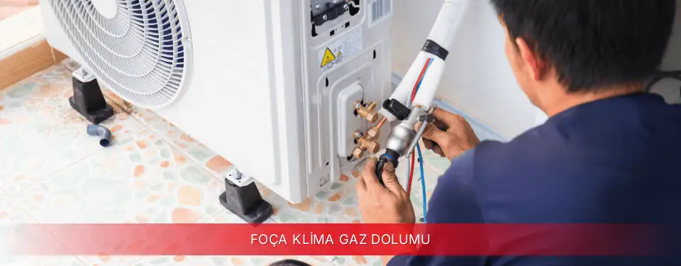 Foça İlçemi Vestel Klima Gaz Dolumu